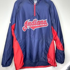 Indians MLB Majestic Cool Base Jacket